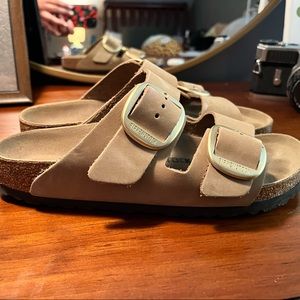big buckle arizona birkenstocks